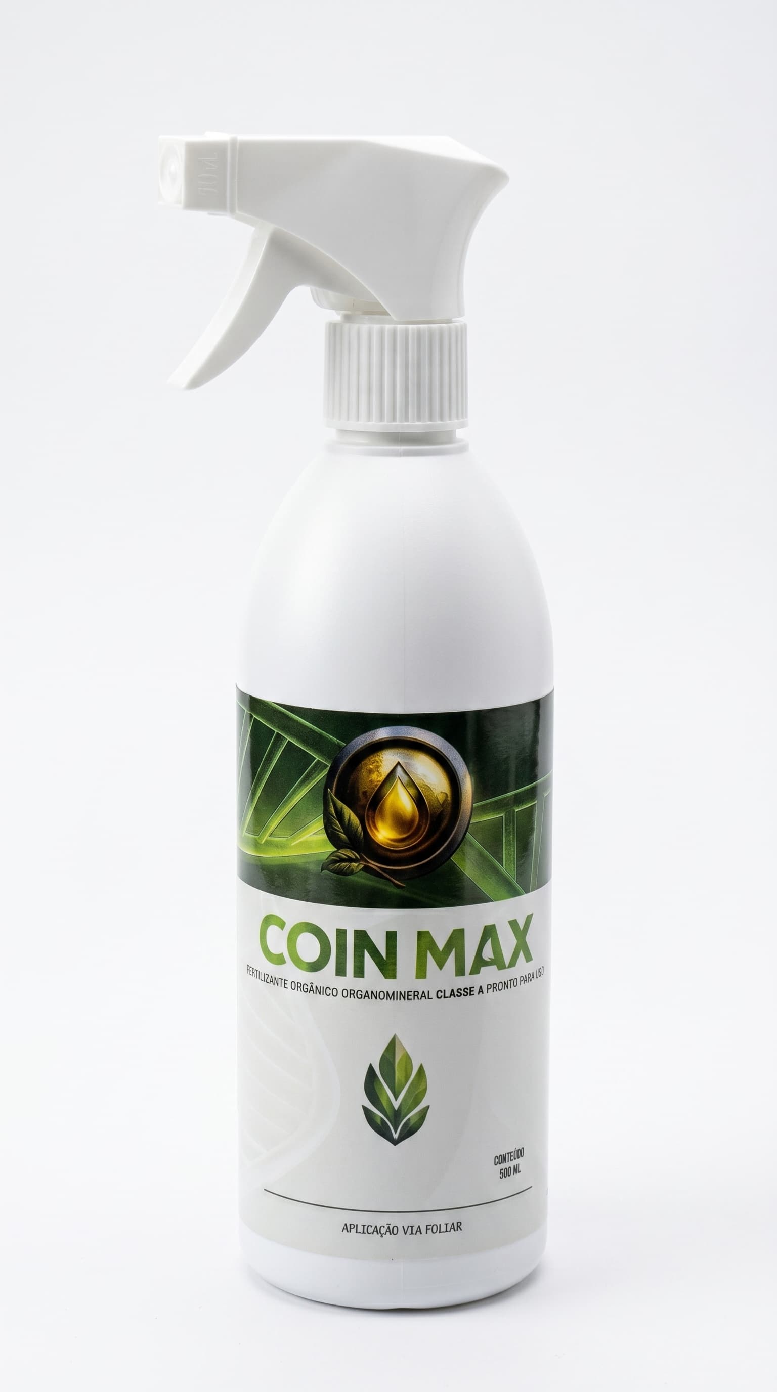 Coin Max Bioestimulante Foliar 500ml — spray pronto para uso